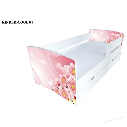 Кровать детская Kinder-Cool для девочки с ящиком, фото 3