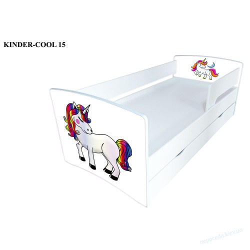 Кровать детская Kinder-Cool для девочки с ящиком, фото 4