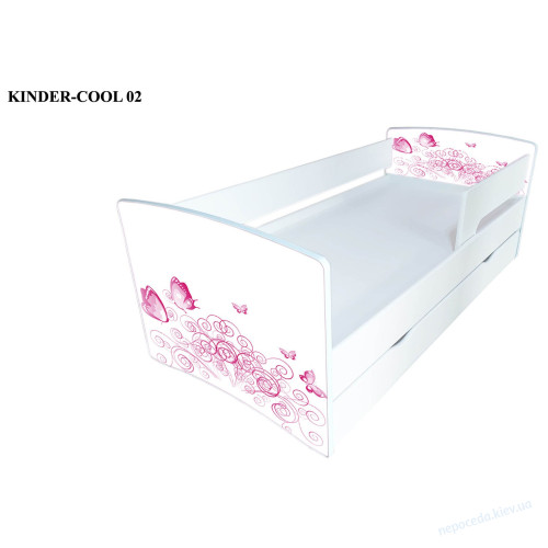 Кровать детская Kinder-Cool для девочки с ящиком, фото 2