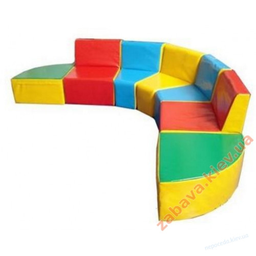 Комплект мягкой игровой мебели Уголок в игровую зону, фото 2
