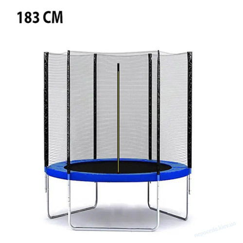 Батут детский SkyJump 183 см с защитной сеткой