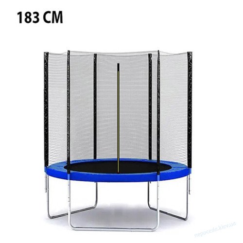 Батут детский SkyJump 183 см с защитной сеткой