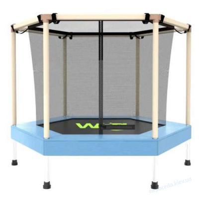 Батут манеж 173 см шестигранный с сеткой Hexi M