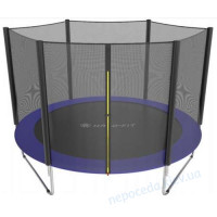 Батут Halo-Fit Standard с наружной сеткой 305 см черно-синий до 150 кг