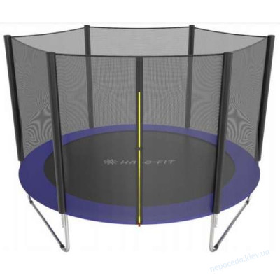 Батут Halo-Fit Standard с наружной сеткой 305 см черно-синий до 150 кг
