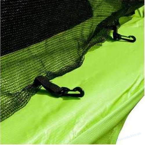 Батут Froggy PRO с наружной сеткой 366 см желтый, фото 5