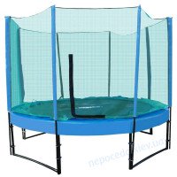 Батут з сіткою Premium 304 см (blue-blue)