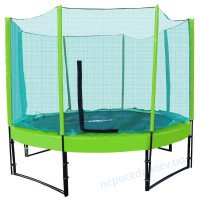 Батут з сіткою Premium 426 см (green-green)