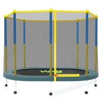 Батут манеж 170x107 см овальный с сеткой Oval
