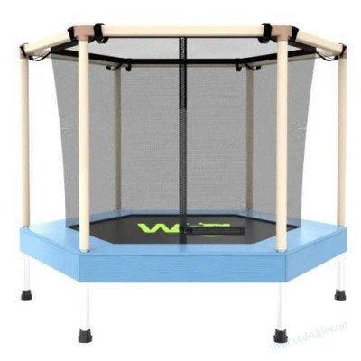 Батут манеж 173 см шестигранный с сеткой Hexi M