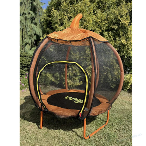 Батут 305 см чорний OUTTEC Inside Net з внутрішньою сіткою, фото 1