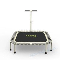 Батут для фитнеса для тренировок с ручкой 110см WCG 4Active
