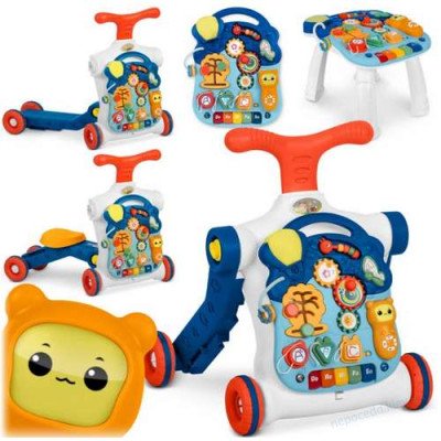 Дитяча каталка 4в1 інтерактивна Ricokids