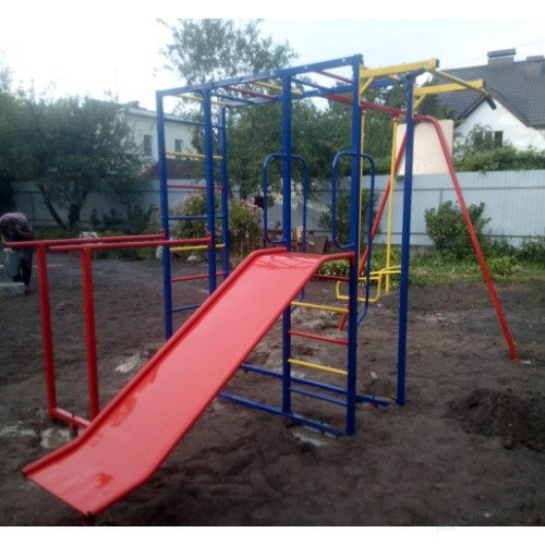 Гімнастичний майданчик з гіркою "Дельфін", фото 5