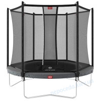 Батут BERG Favorit 270 Grey с защитной сеткой Comfort