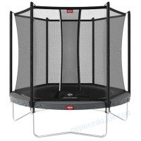 Батут BERG Favorit 200 Grey с защитной сеткой Comfort