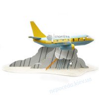 Ігровий сучасний дитячий комплекс Літак на майданчик