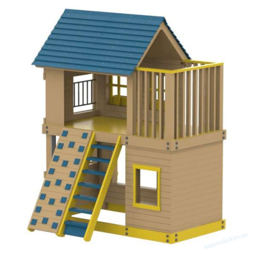 Детский двухэтажный игровой деревянный домик Kantri, фото 4