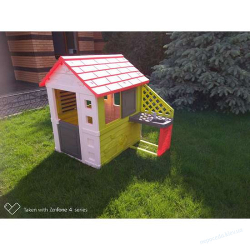 Детский игровой домик Smoby с летней кухней, фото 6