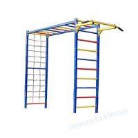 Спортивно игровой комплекс для улицы с рукоходом и турником детский