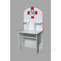 Игровой стол врача игровой + табурет