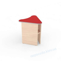 Стол детский Лепесток 3 рост.гр. 540x490x588 цветное ДСП для детского сада