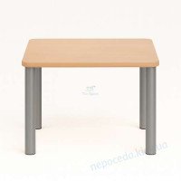 Детский учебно-игровой квадратный стол