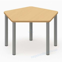 Детский учебно-игровой пятиугольный стол 121×110 см
