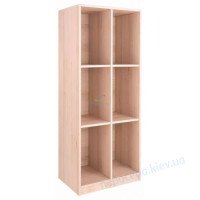 Стеллаж для учебных материалов (6 отделений, 160×67×45 см)