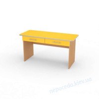 Стол детский Мышонок 1 рост.гр. с ящиком 1100x450x460 цветное ДСП для детского с..