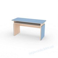 Стіл дитячий Ростик 1-3 зр.гр. з полицею 1100х450х460/580 кольорове ДСП для дитя..