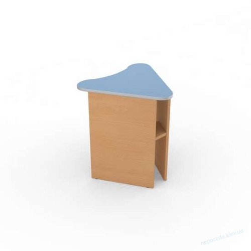 Стол детский Лепесток 2 рост.гр. 540x490x528 цветное ДСП для детского сада, фото 9