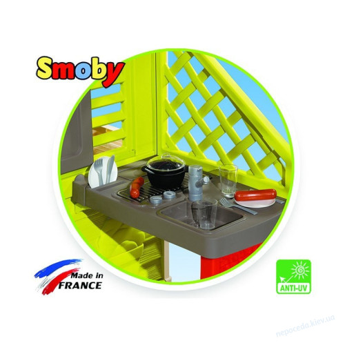 Детский игровой домик Smoby с летней кухней, фото 3