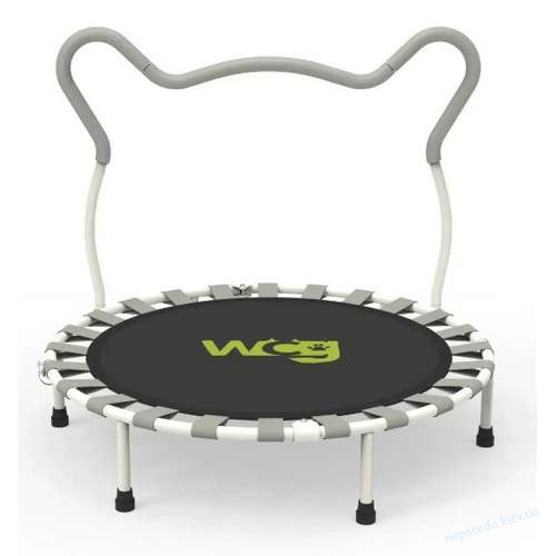Детский Батут с ручкой WCG Koala в стильном сером цвете
