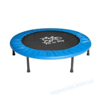 Батут комнатный складной FitToSky 102 см, синий
