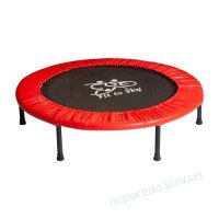 Складной комнатный батут FitToSky 102 см, красный