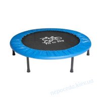 Батут комнатный складной FitToSky 102 см, синий