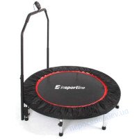 Батут для фитнеса inSPORTline PROFI Digital с перилами 100 см черный