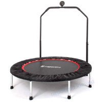 Батут для фитнеса inSPORTline PROFI Digital с перилами 140 см черный