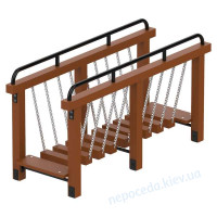Детский игровой мостик на цепях Шаг