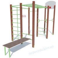 Гимнастический комплекс “Спортишка” на металлических столбах