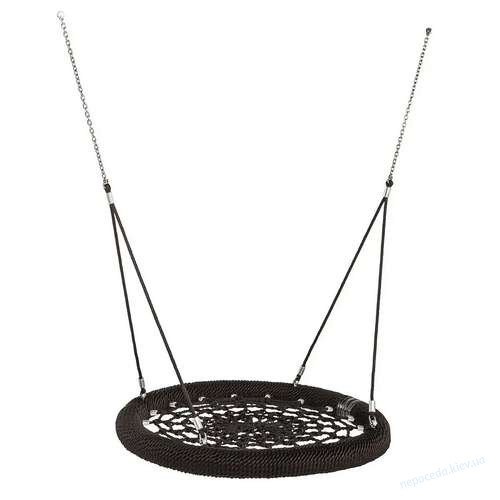 Гойдалка-гніздо Lumen Black для комерційного використання до 300кг, фото 3