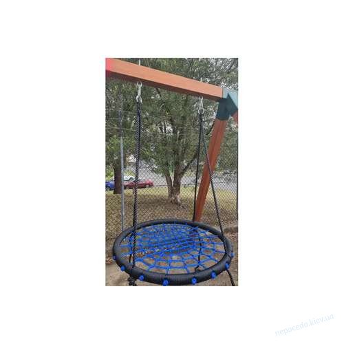 Качели гнездо аиста Lux 100 см Синий, фото 9