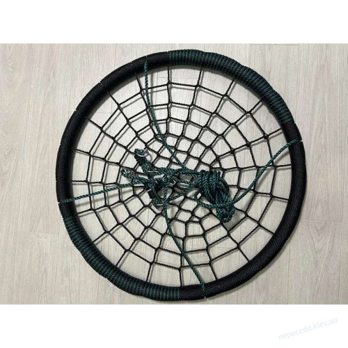 Гойдалка Гніздо Round KBT 100 см зелений, фото 5