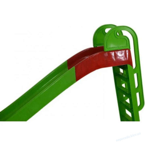 Гірка Gardentoys для дітей 243см (зелено-червона), фото 5