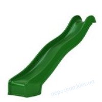 Спуск 220см пластиковый для горки (зелёный)