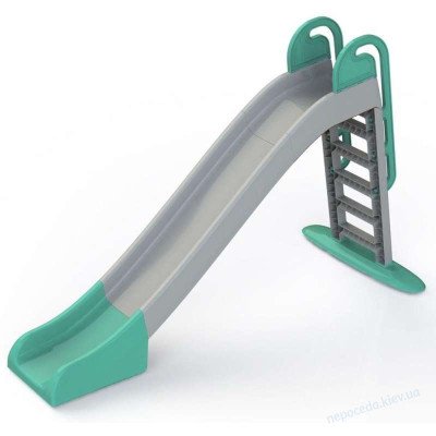Горка Gardentoys для детей 243см серо-бирюзовая