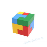 Детский игровой модульный набор Кубик Сома разноцветный