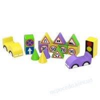 Игровой детский набор модулей Автошкола