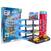 Детский игрушечный паркинг + коврик